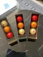 Te koop: biljart ballen, Sport en Fitness, Biljarten en Poolen, Ophalen, Zo goed als nieuw, Keu of Ballen