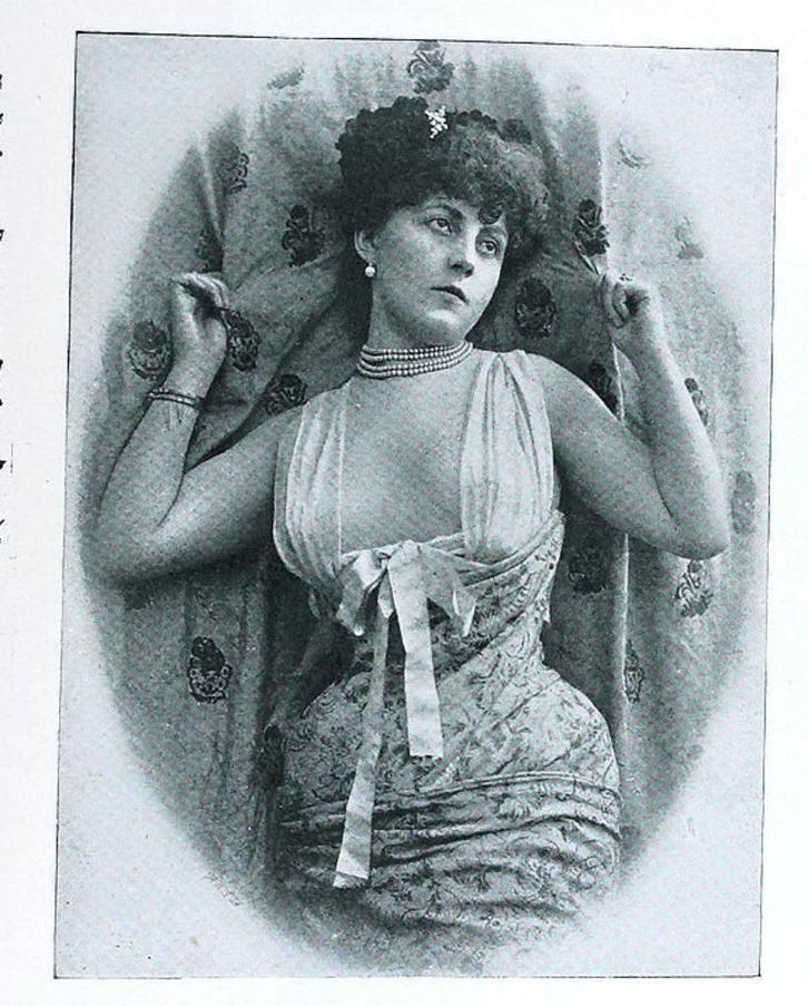 Nos Jolies Actrices [c. 1895] Belle Epoque Cleo de Merode, Antiek en Kunst, Antiek | Boeken en Bijbels, Ophalen of Verzenden