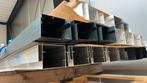 Dakgoot aluminium met wartel en zijschotjes ., 6 meter of meer, Aluminium, Ophalen of Verzenden, Zo goed als nieuw