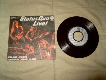 1 EP (7 inch) & 8 singles Status Quo te koop beschikbaar voor biedingen