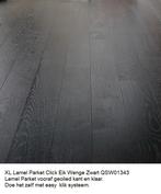 Lamel Parket click Zwart Eik Wenge 14mm voor afgeolied, Parket, 75 m² of meer, Zwart, Nieuw