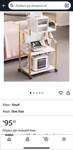 Gouden Trolley voor Schoonheidssalon - NIEUW, Ophalen of Verzenden, Nieuw
