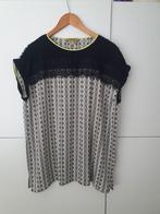 Bandolera top met korte mouw, maat 44, Zwart, Maat 42/44 (L), Ophalen of Verzenden, Zo goed als nieuw