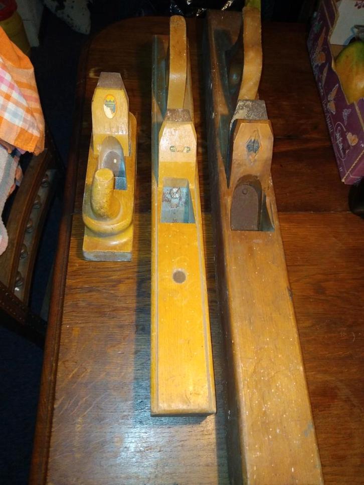 Antieke Nooitgedagt Schaven Set, Antiek en Kunst, Antiek | Gereedschap en Instrumenten, Ophalen of Verzenden