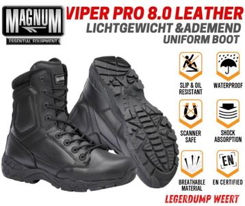Magnum Viper Pro 8.0 – Waterdichte Lichtgewicht Non-metallic beschikbaar voor biedingen