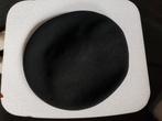 Vintage flatcap / franse pet / KANGOL / zwart / maat 56-56, Albert Cuypstr 168a, Vintage, Ophalen of Verzenden, Hippiegalorevintage@gmail.com
