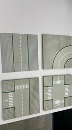 SB2561 Lego wegenplaten zonder fietspad (18x), Ophalen of Verzenden, Zo goed als nieuw
