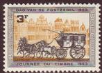 Belgie 1963 - OBP 1249 -  Postkoets, Postzegels en Munten, Postzegels | Europa | België, Verzenden, Frankeerzegel, Postfris, Postfris