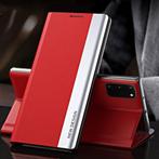 Luxe Flip Case met Magneetsluiting voor Galaxy A71 _ Rood, Nieuw, Hoesje of Tasje, Overige modellen, Verzenden