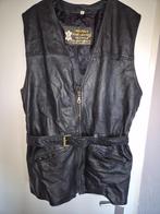 Nieuwe echt leren bodywarmer / hes XXL, Zwart, Maat 46/48 (XL) of groter, Nieuw, Ophalen of Verzenden