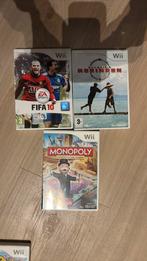 3 spellen wii en accessoires, Ophalen, Zo goed als nieuw, Sport, 3 spelers of meer