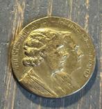 Huwelijk 1937 Bernhard & Juliana Rotterdam, Postzegels en Munten, Penningen en Medailles, Ophalen of Verzenden, Overige materialen