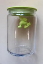 Alessi Gianni - Glazen pot met deksel, 15 cm, Verzenden, Zo goed als nieuw, Glas, Pot, Bus of Blik