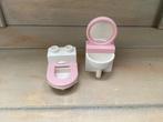 Duplo huis wc / toilet wasbak spiegel, Ophalen of Verzenden