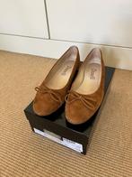 Damesschoenen/ballerina’s Donelli suède cognac 38.5, Bruin, Donelli, Zo goed als nieuw, Ballerina's