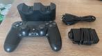 PS4 V2 Controller + Orginele Laaddock, Spelcomputers en Games, Spelcomputers | Sony PlayStation 4, Ophalen, Zo goed als nieuw