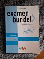 Examenbundel  - havo Geschiedenis 2022/2023, Geschiedenis, HAVO, Ophalen of Verzenden, Zo goed als nieuw