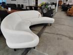 Design bank 'Limana' wit voor 995, Ophalen, Zo goed als nieuw, Stof, 300 cm of meer
