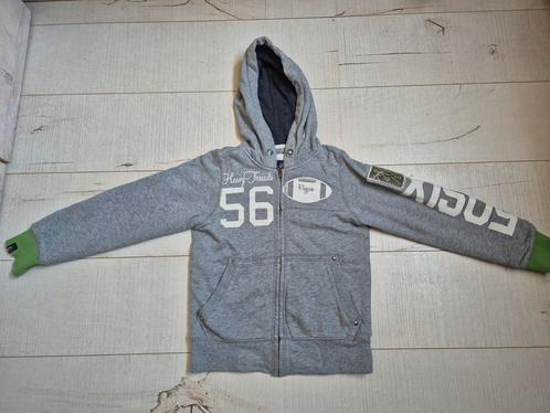 Stoer grijs gevoerd vest mt 122/128 (RAGS industry), Kinderen en Baby's, Kinderkleding | Maat 122, Gebruikt, Jongen, Jas, Ophalen