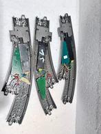 Marklin 3 digitale gebogen c rails wissels, Hobby en Vrije tijd, Modeltreinen | H0, B, Wisselstroom, Gebruikt, A