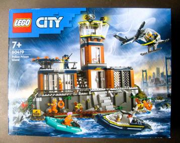 Lego City 60419 Politie Gevangenis Eiland beschikbaar voor biedingen