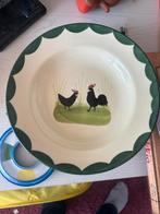 Kip & Haan diep bord, Ophalen