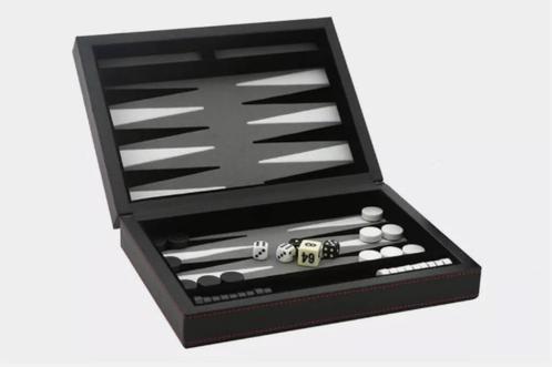 Dal Rossi Italy 9" (23cm) Backgammon Travel Set, Hobby en Vrije tijd, Gezelschapsspellen | Bordspellen, Nieuw, Ophalen of Verzenden