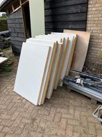 Isolatieplaten, pirplaten met folie, Doe-het-zelf en Verbouw, Isolatie en Afdichting, Ophalen, 4 tot 8 cm, Gebruikt, Hardschuim (Pir)