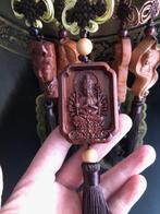 Boeddha houtsnijwerk kasthanger hout, Verburgt Vintage, Nieuw, Ophalen of Verzenden, https://verburgtvintage.nl/#contact