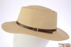 zomer Outback hoed Hawkins geel gecoat papier 58 en 59 nieuw, Nieuw, Ophalen of Verzenden, Hoed, 58 cm (L, 7¼ inch) of meer