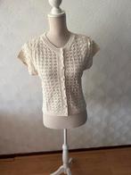 Nieuw roomkleurig vestje maat S, Overige kleuren, Zara, Nieuw, Ophalen of Verzenden