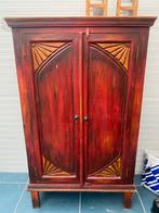 Antieke Indiase Opbergkast, Ophalen, Gebruikt, 100 tot 150 cm, 50 tot 100 cm