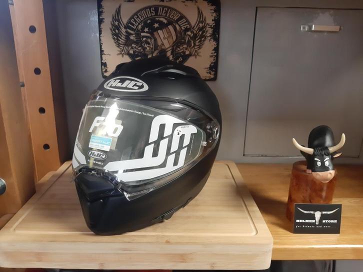 HJC F70 helm mat zwart S motor scooter helm brommer helm S, Motoren, Kleding | Motorhelmen, Dames, Heren, Kinderen, Integraalhelm