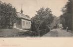 Santpoort bij Bloemendaal  stationsweg, Ophalen of Verzenden, Voor 1920, Ongelopen, Noord-Holland