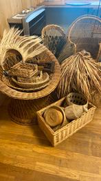 raffia lamp, stoel allerlei, Verzenden