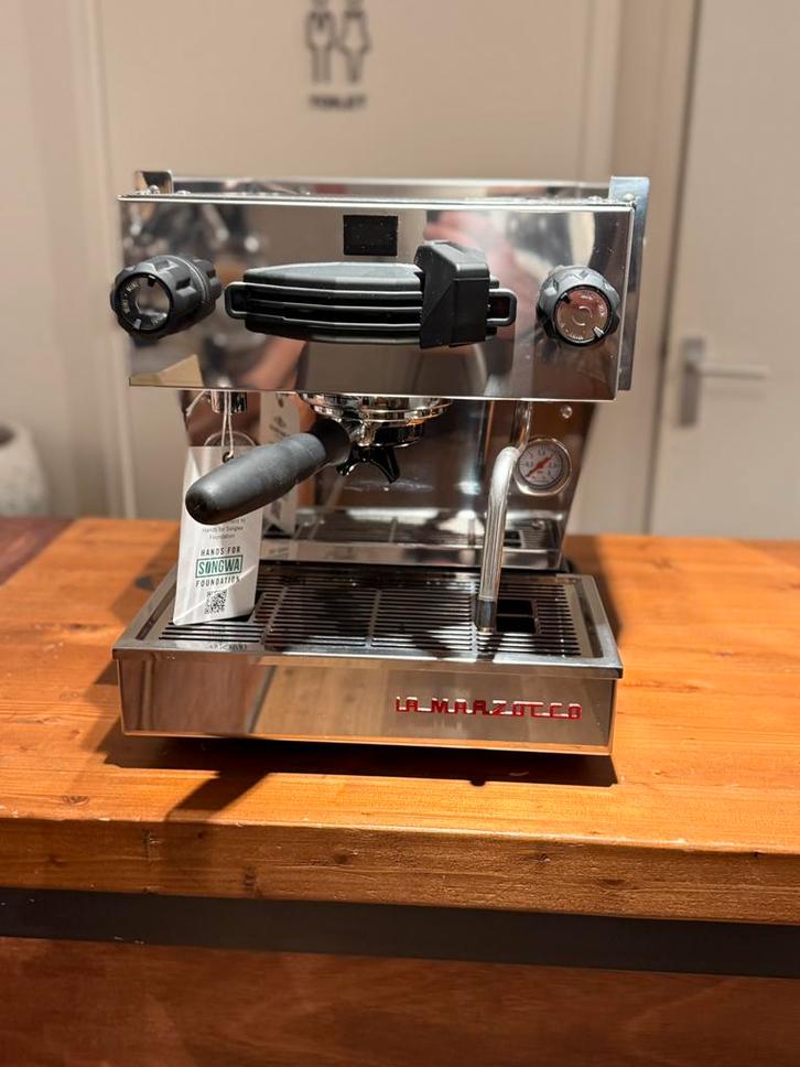 La Marzocco Linea Mini R RVS – Demo model • Als nieuw, Witgoed en Apparatuur, Koffiezetapparaten, Nieuw, Gemalen koffie, Espresso apparaat