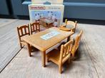 SYLVANIAN 2933 dining table set, Verzamelen, Ophalen of Verzenden, Zo goed als nieuw, Gebruiksvoorwerp