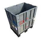Vouwbare boxen, kratten, 590 stuks, kunststof 60x80, Doe-het-zelf en Verbouw, Kratten en Dozen, Ophalen, Gebruikt, 40 tot 60 cm