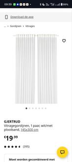 Ikea Gjertrud Gordijnen - Nieuw in verpakking, Nieuw, Ophalen of Verzenden, 200 cm of meer, Modern