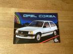 Opel Corsa Brochure - 1983, Ophalen of Verzenden, Gelezen, Opel