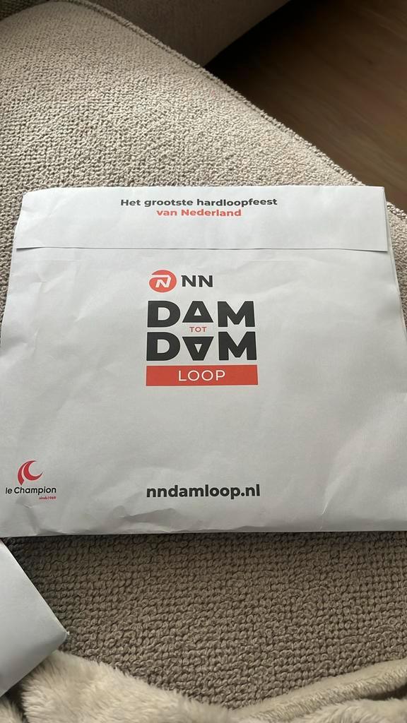 Dam tot dam loop startbewijs 10 Engelse mijl, Diversen, Papierwaren, Zo goed als nieuw, Ophalen
