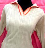 Oversized Trui Wit/Creme -- ZGAN, Sybony. Maat L., Wit, Maat 42/44 (L), Ophalen of Verzenden, Zo goed als nieuw