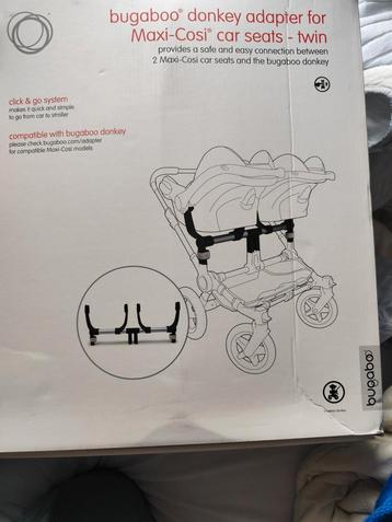 Maxi Cosi twin adapters Bugaboo donkey  beschikbaar voor biedingen