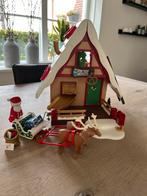 Playmobil kerstbakkerij en kerstslee met rendieren, Ophalen of Verzenden