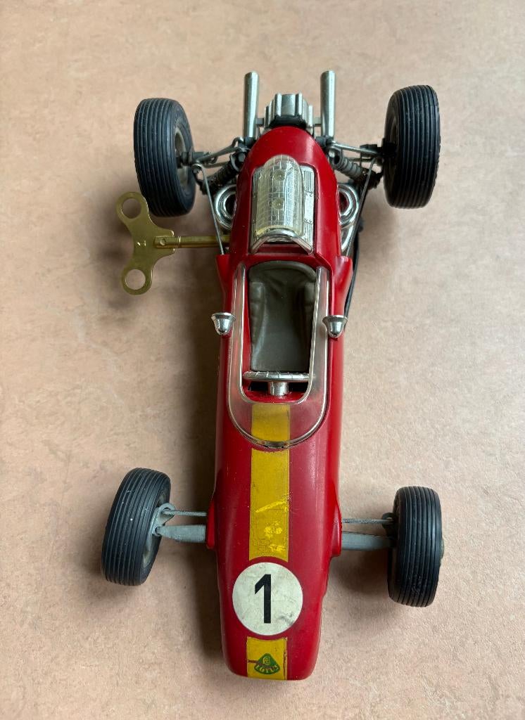 Vintage jaren '60 Schuco 1071 Formel 1 raceauto, No. 1, Ophalen of Verzenden, Gebruikt