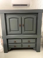 robuuste massief eiken kast, Ophalen, 150 tot 200 cm, Eikenhout, Zo goed als nieuw