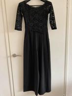 Zwarte Swing jumpsuit met kanten lijfje maat 36, Overige typen, Zwart, Ophalen of Verzenden, Zo goed als nieuw