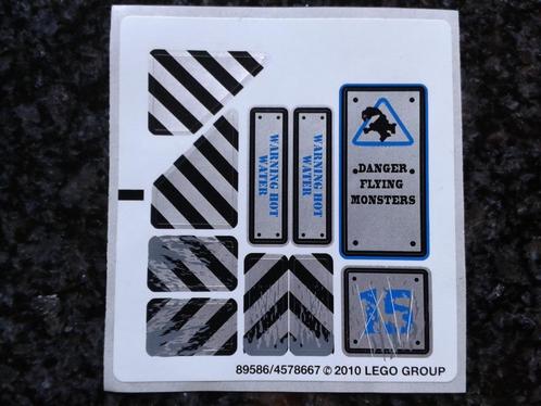 Lego stickers 89586/4578667 voor 8190 Power M. Klauwgrijper, Kinderen en Baby's, Speelgoed | Duplo en Lego, Nieuw, Lego, Complete set