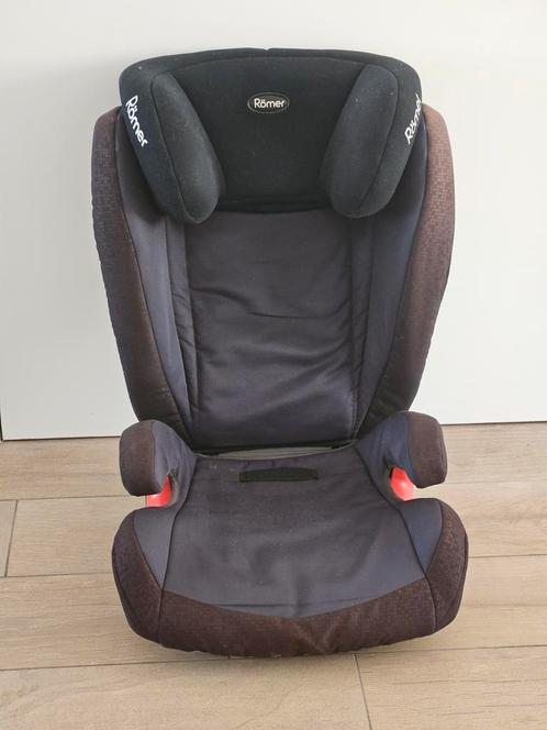 Römer Kidfix Black Thunder Isofix, Kinderen en Baby's, Autostoeltjes, Gebruikt, Romer, 15 t/m 36 kg, Autogordel of Isofix, Afneembare rugleuning