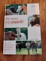 Wat denkt mijn paard, Boeken, Ophalen of Verzenden, Zo goed als nieuw, Paarden of Pony's, Lesley Bayley